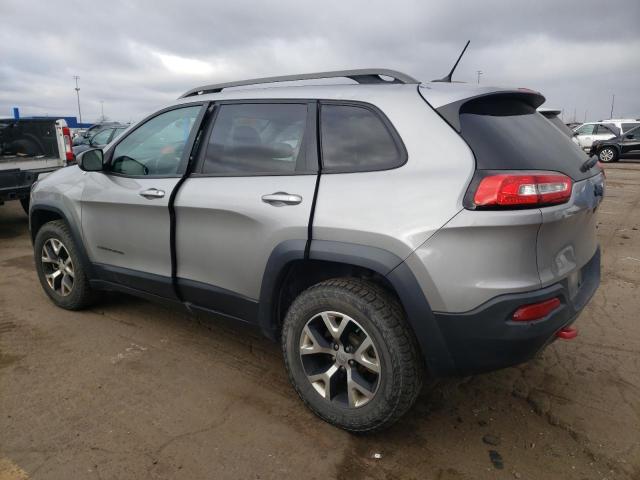 1C4PJMBB2FW611087 - 2015 JEEP CHEROKEE TRAILHAWK 银色 照片 2