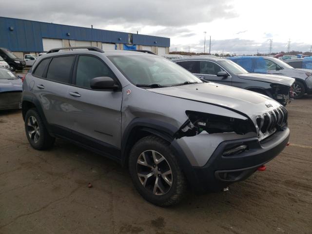 1C4PJMBB2FW611087 - 2015 JEEP CHEROKEE TRAILHAWK 银色 照片 4