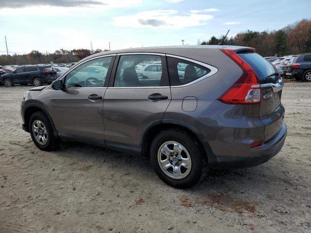 5J6RM4H34FL108737 - 2015 HONDA CR-V LX TAN photo 2