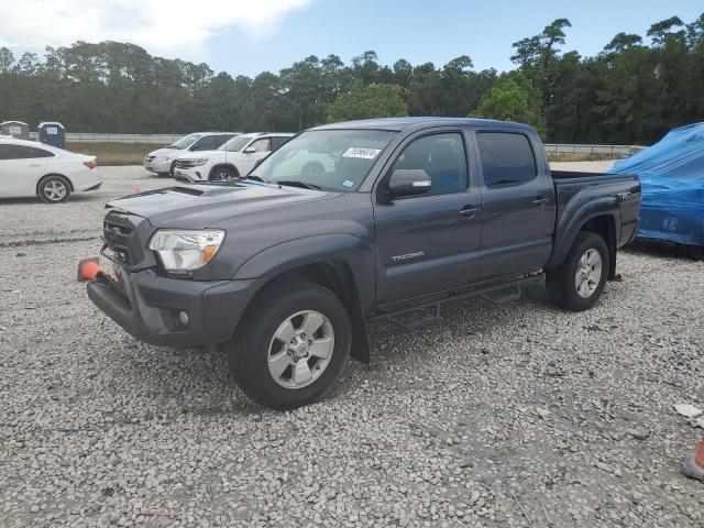 5TFJU4GN1FX083102 - 2015 TOYOTA TACOMA DOUBLE CAB PRERUNNER GRAY photo 1