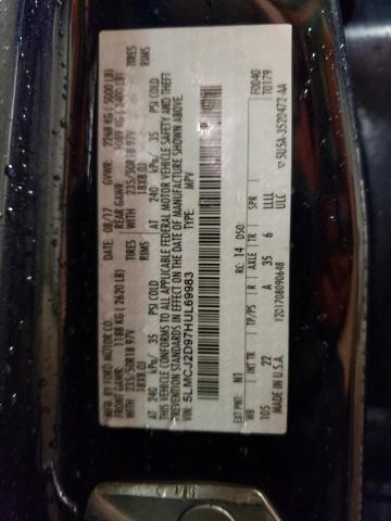 5LMCJ2D97HUL69983 - 2017 LINCOLN MKC SELECT Blau Foto 13