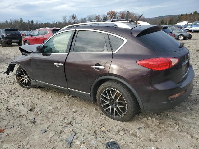 JN1AJ0HRXAM754413 - 2010 INFINITI EX35 BASE 勃艮第红 照片 2