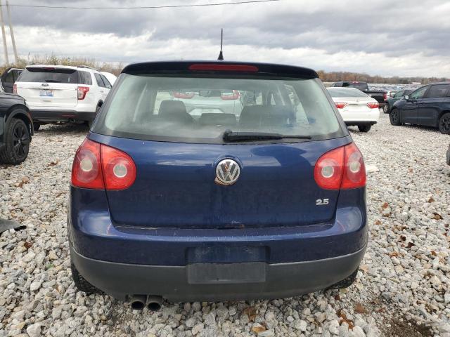 WVWDR71K07W276346 - 2007 VOLKSWAGEN RABBIT BLUE photo 6