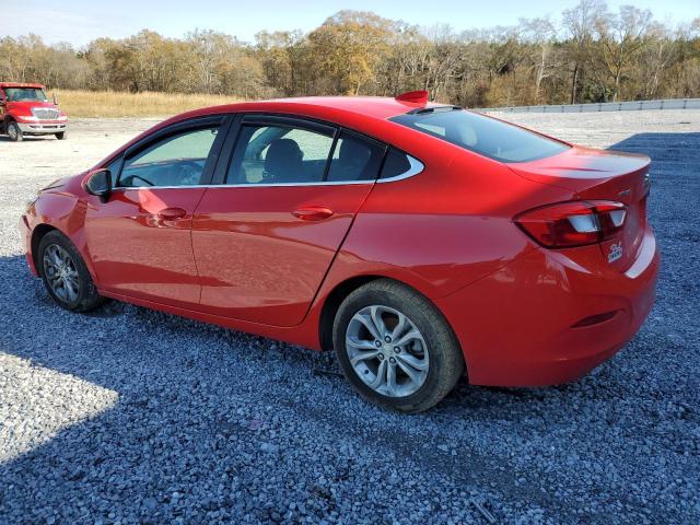 1G1BE5SM0K7122819 - 2019 CHEVROLET CRUZE LT RED photo 2