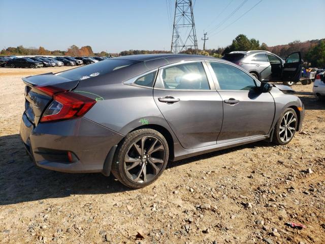 2HGFC2F87KH564884 - 2019 HONDA CIVIC SPORT GRAY photo 3