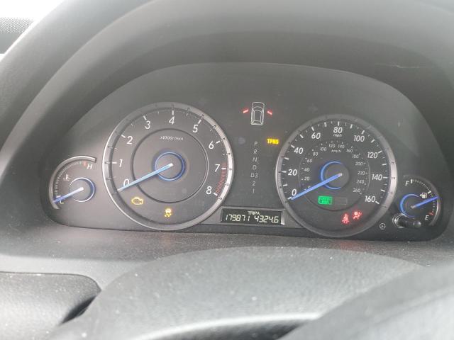 5J6TF2H55CL006218 - 2012 HONDA CROSSTOUR EXL ნაცრისფერი ფოტო 9