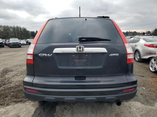 5J6RE4H73AL100542 - 2010 HONDA CR-V EXL BLACK photo 6