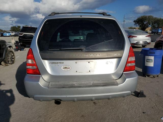 JF1SG65664H765277 - 2004 SUBARU FORESTER 2.5XS Серебристый фото 6