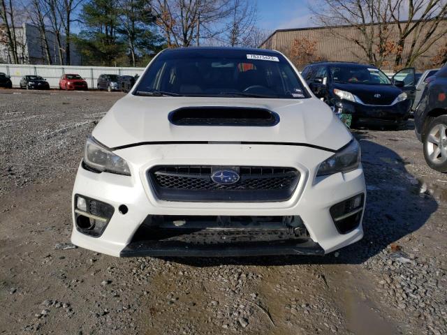 JF1VA1E65H9811926 - 2017 SUBARU WRX PREMIUM WHITE photo 5