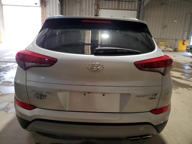 KM8J3CA24HU351877 - 2017 HYUNDAI TUCSON LIMITED SILVER photo 6