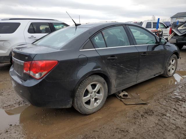 1G1PF5SC0C7409167 - 2012 CHEVROLET CRUZE LT BLACK photo 3