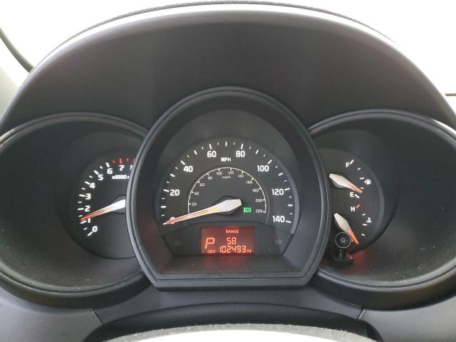 KNADN4A35E6388105 - 2014 KIA RIO EX BLACK photo 9