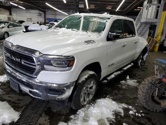 1C6SRFFT4KN536210 - 2019 RAM 1500 BIG HORN/LONE STAR WHITE photo 1