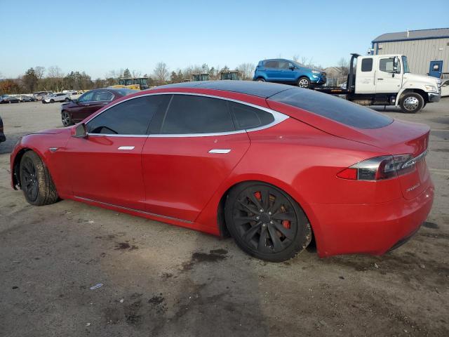5YJSA1E20GF134489 - 2016 TESLA MODEL S Qırmızı foto 2