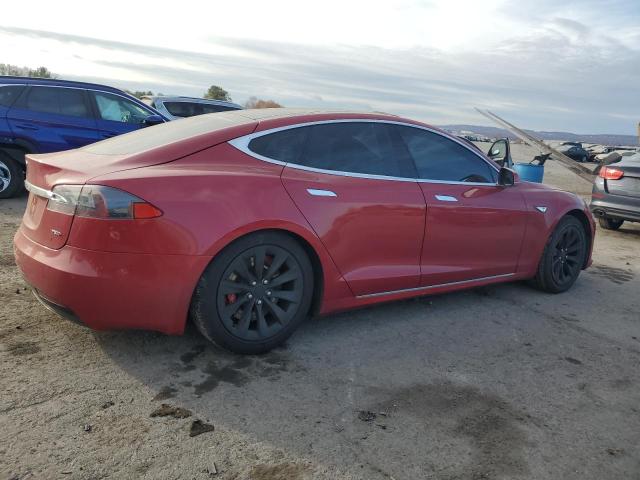 5YJSA1E20GF134489 - 2016 TESLA MODEL S Qırmızı foto 3