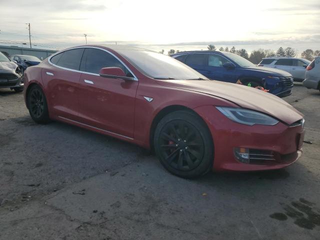 5YJSA1E20GF134489 - 2016 TESLA MODEL S Qırmızı foto 4