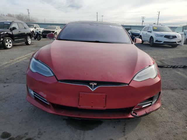 5YJSA1E20GF134489 - 2016 TESLA MODEL S Qırmızı foto 5