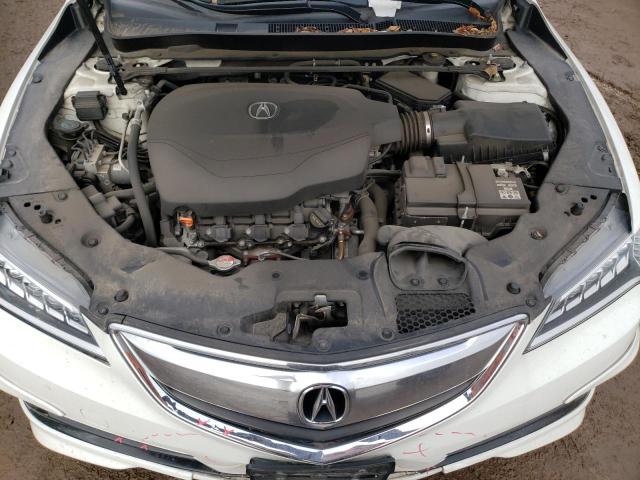 19UUB2F51HA003524 - 2017 ACURA TLX TECH WHITE photo 11