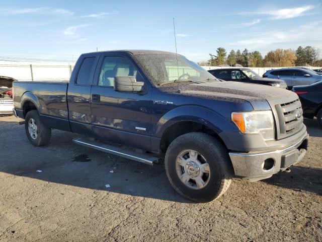 1FTFX1ET1CKD87097 - 2012 FORD F150 SUPER CAB BLACK photo 4