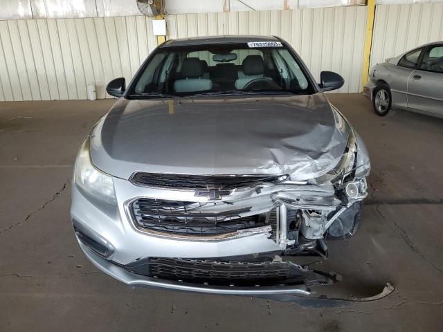 1G1PA5SHXF7152405 - 2015 CHEVROLET CRUZE LS SILVER photo 5