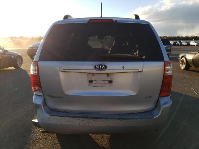 KNDMB233X96272207 - 2009 KIA SEDONA EX GRAY photo 6