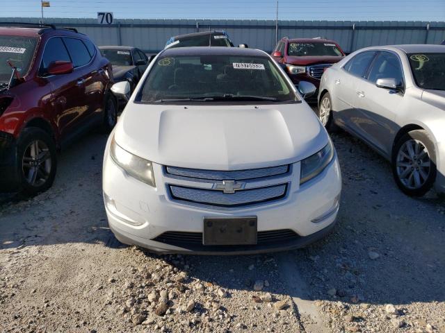 1G1RA6E49CU104513 - 2012 CHEVROLET VOLT WHITE photo 5