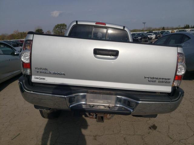 5TETU62N99Z604530 - 2009 TOYOTA TACOMA PRERUNNER ACCESS CAB SILVER photo 6