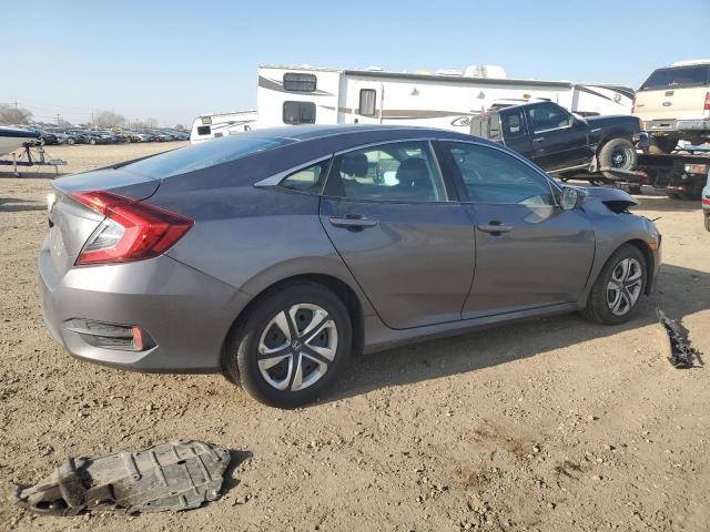 2HGFC2F53JH586529 - 2018 HONDA CIVIC LX GRAY photo 3