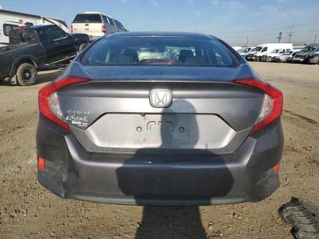 2HGFC2F53JH586529 - 2018 HONDA CIVIC LX GRAY photo 6