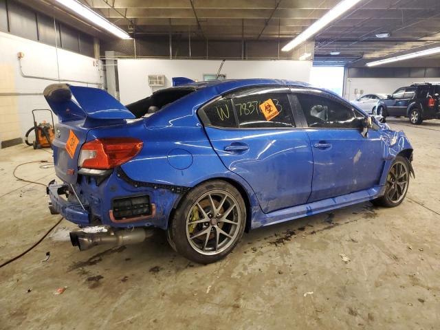 JF1VA2S67K9831273 - 2019 SUBARU WRX STI BLUE photo 3