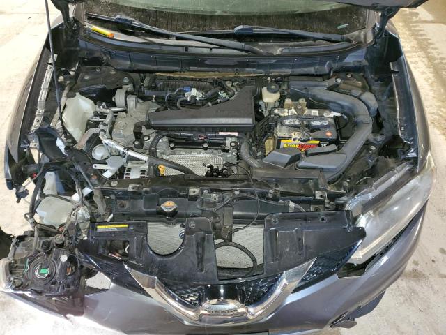 5N1AT2MV9GC876101 - 2016 NISSAN ROGUE S GRAY photo 12