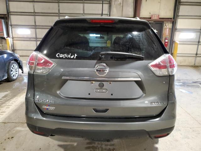 5N1AT2MV9GC876101 - 2016 NISSAN ROGUE S GRAY photo 6