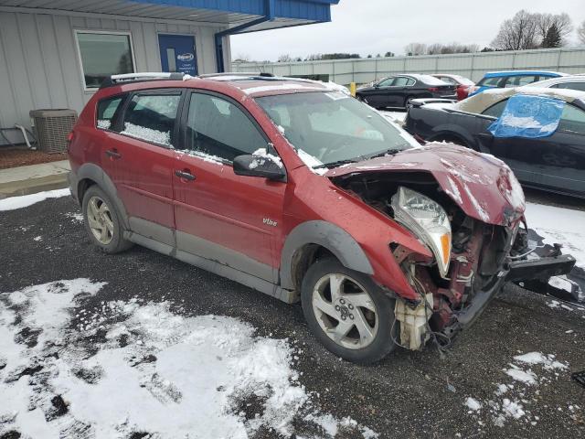 5Y2SL65888Z412269 - 2008 PONTIAC VIBE RED photo 4