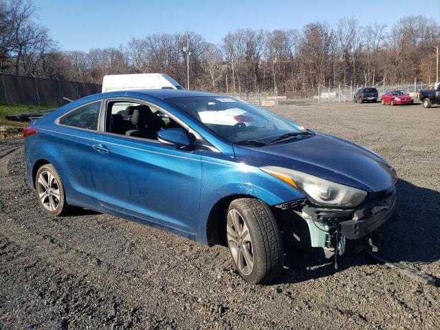 KMHDH6AH5EU026400 - 2014 HYUNDAI ELANTRA CO GS BLUE photo 4