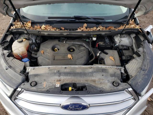 2FMPK4J9XJBC11117 - 2018 FORD EDGE SEL SILVER photo 11