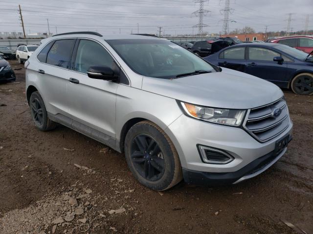 2FMPK4J9XJBC11117 - 2018 FORD EDGE SEL SILVER photo 4