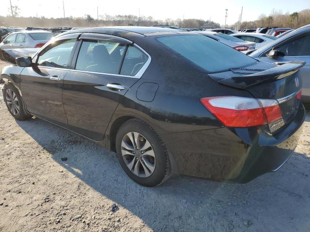 1HGCR2F32FA242048 - 2015 HONDA ACCORD LX BLACK photo 2