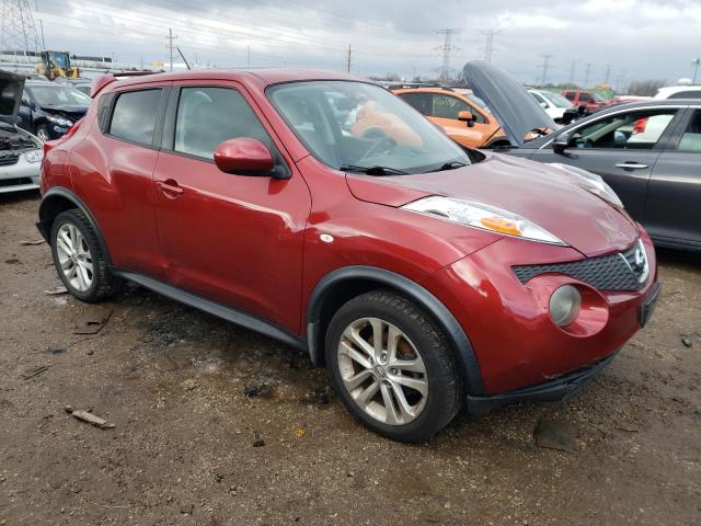 JN8AF5MR9CT117818 - 2012 NISSAN JUKE S RED photo 4