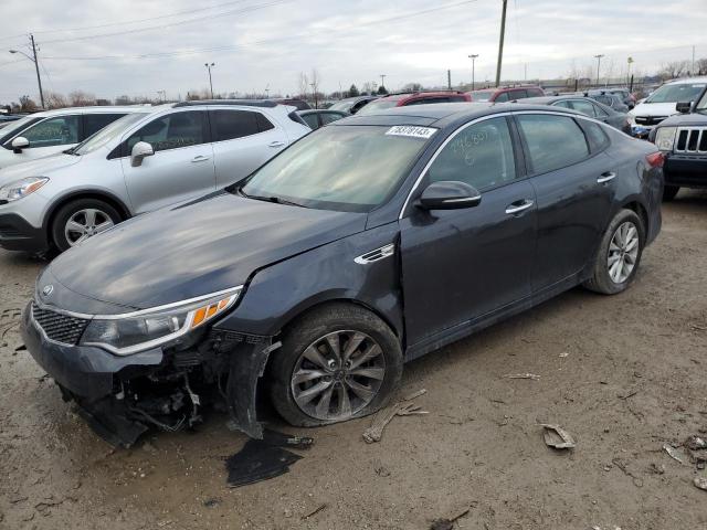 5XXGT4L39JG246807 - 2018 KIA OPTIMA LX CHARCOAL photo 1