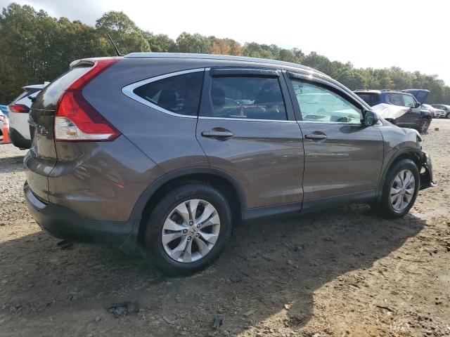 2HKRM3H71EH524749 - 2014 HONDA CR-V EXL BROWN photo 3