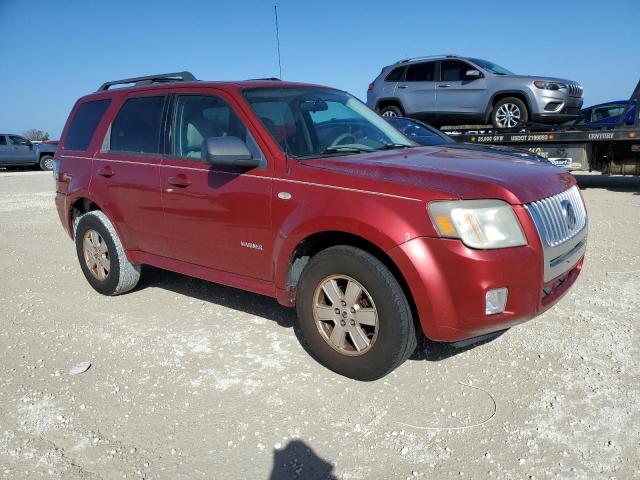 4M2CU81188KJ04558 - 2008 MERCURY MARINER RED photo 4