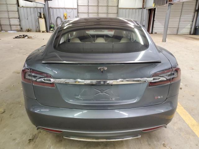 5YJSA1DP3DFP05708 - 2013 TESLA MODEL S GRAY photo 6