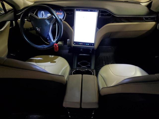 5YJSA1DP3DFP05708 - 2013 TESLA MODEL S GRAY photo 8