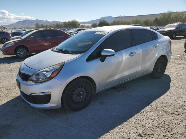 KNADM4A30H6021491 - 2017 KIA RIO LX SILVER photo 1