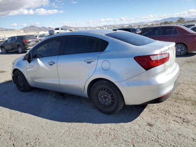 KNADM4A30H6021491 - 2017 KIA RIO LX SILVER photo 2