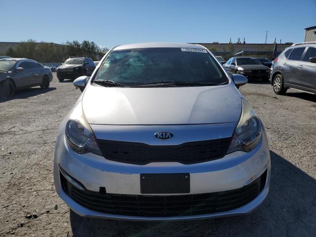 KNADM4A30H6021491 - 2017 KIA RIO LX SILVER photo 5