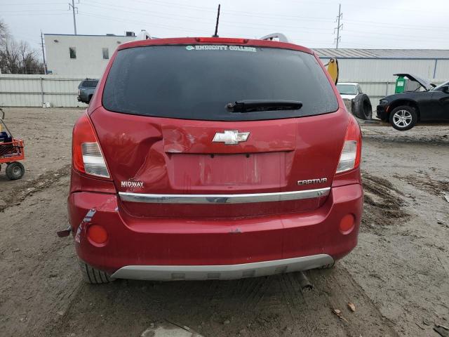 3GNAL3EKXES651148 - 2014 CHEVROLET CAPTIVA LT MAROON photo 6