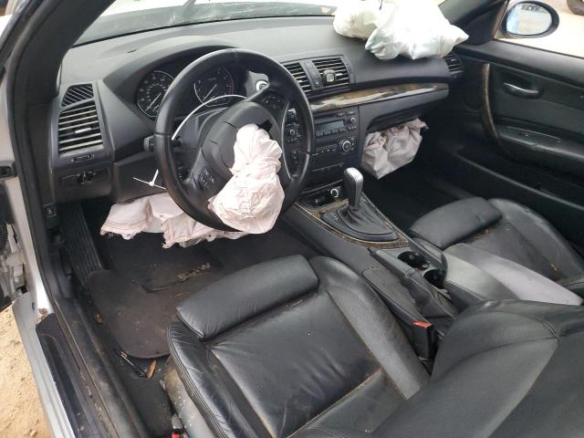 WBAUN93588VF56375 - 2008 BMW 135 I Srebrny zdjęcie 8