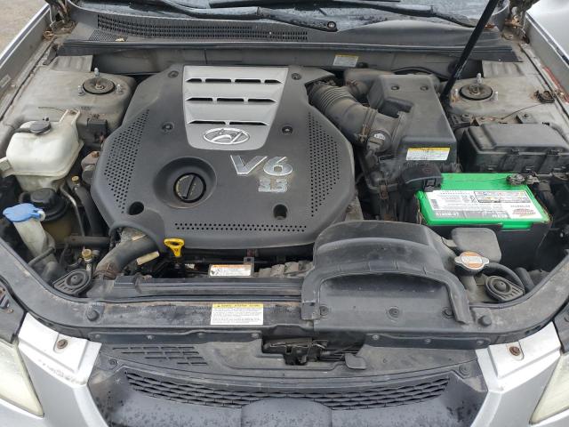 5NPEU46F47H287014 - 2007 HYUNDAI SONATA SE GRAY photo 11