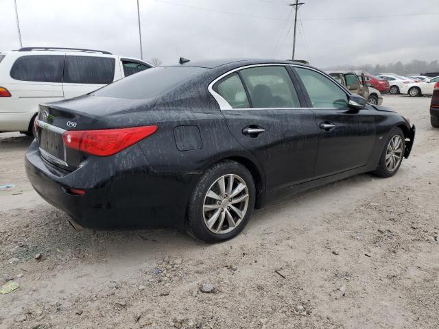 JN1BV7AP2FM347610 - 2015 INFINITI Q50 BASE BLACK photo 3